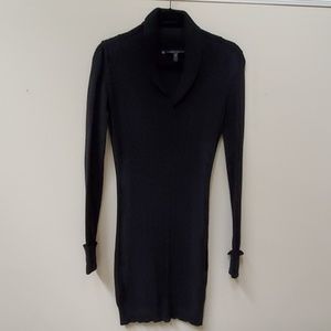 BCBG Body Con sweater dress in black